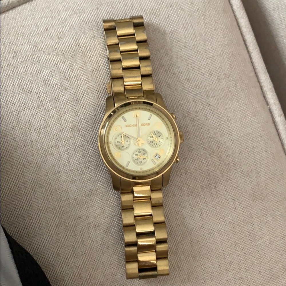 Michael kors gold women watch